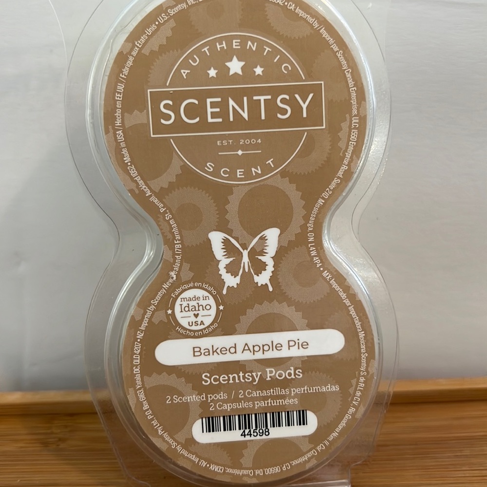 Scentsy Pods Baked Apple Pie pack of 2 pods